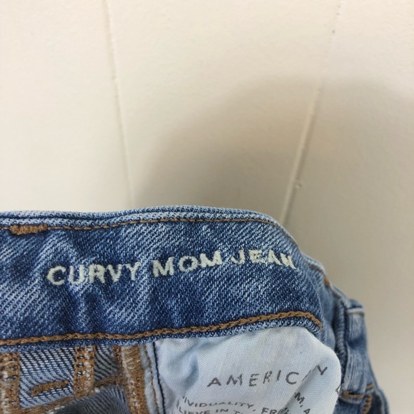 American Eagle Curvy Mom Jean Stretch Sz 0R - Picture 10 of 12